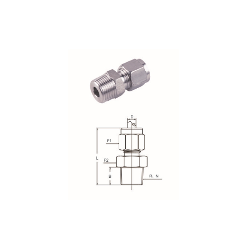 RMCC Male Connector(BSPT/NPT)